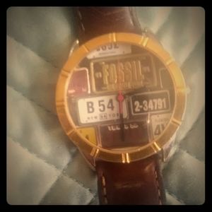 Vintage collectable Fossil watch roadtrip series